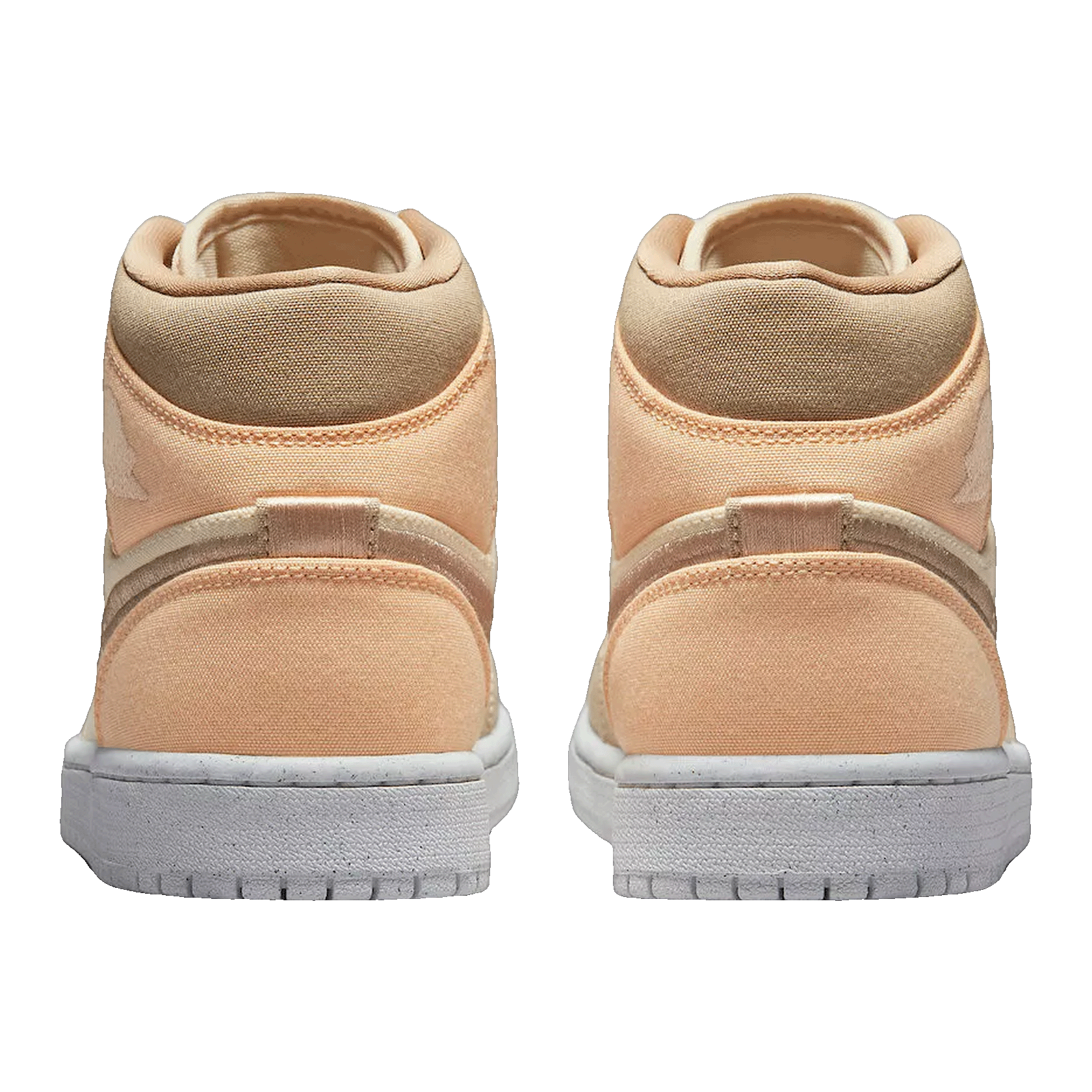 Nike Air Jordan 1 Mid SE Canvas Khaki (W) Back