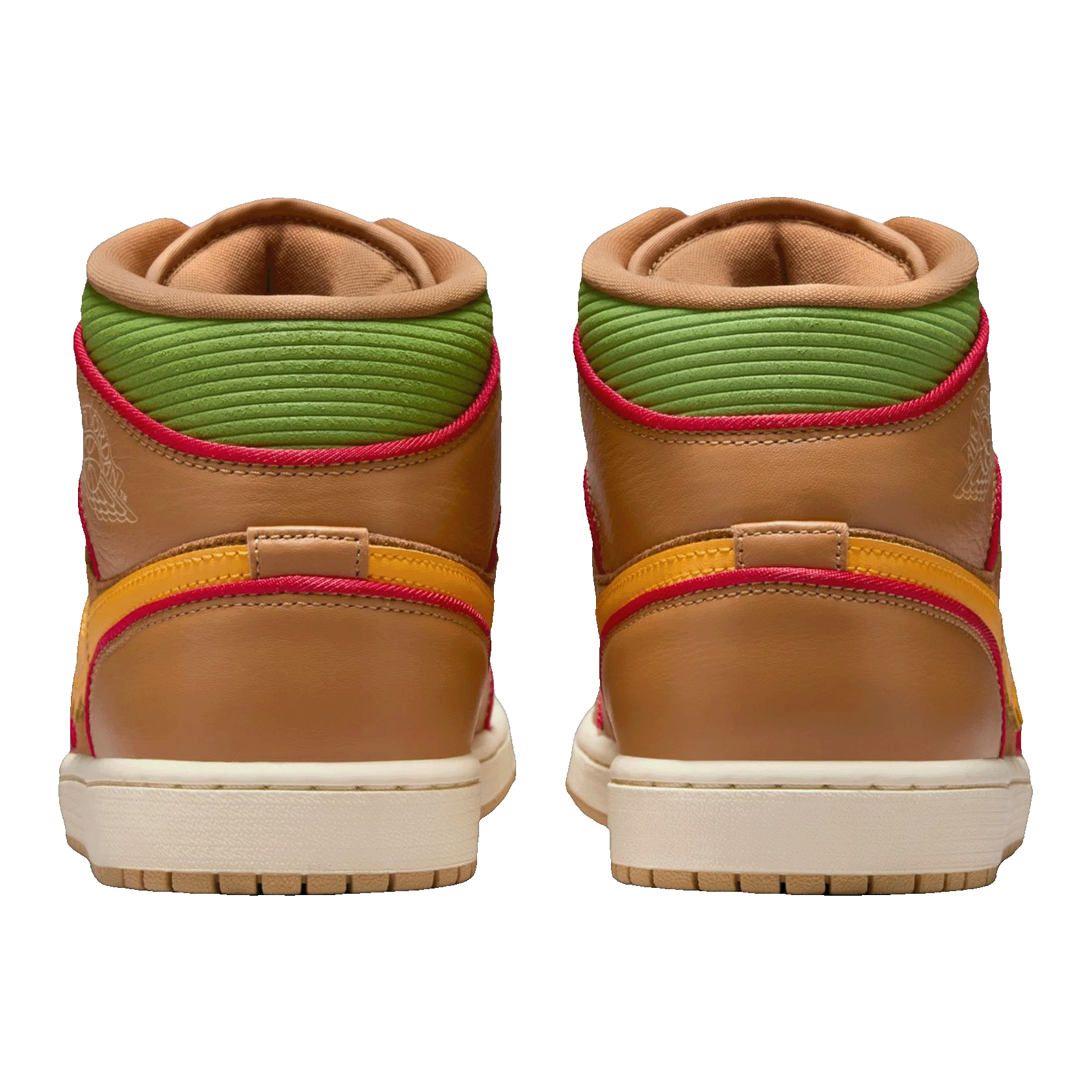 Nike Air Jordan 1 Mid SE Cheeseburger Back