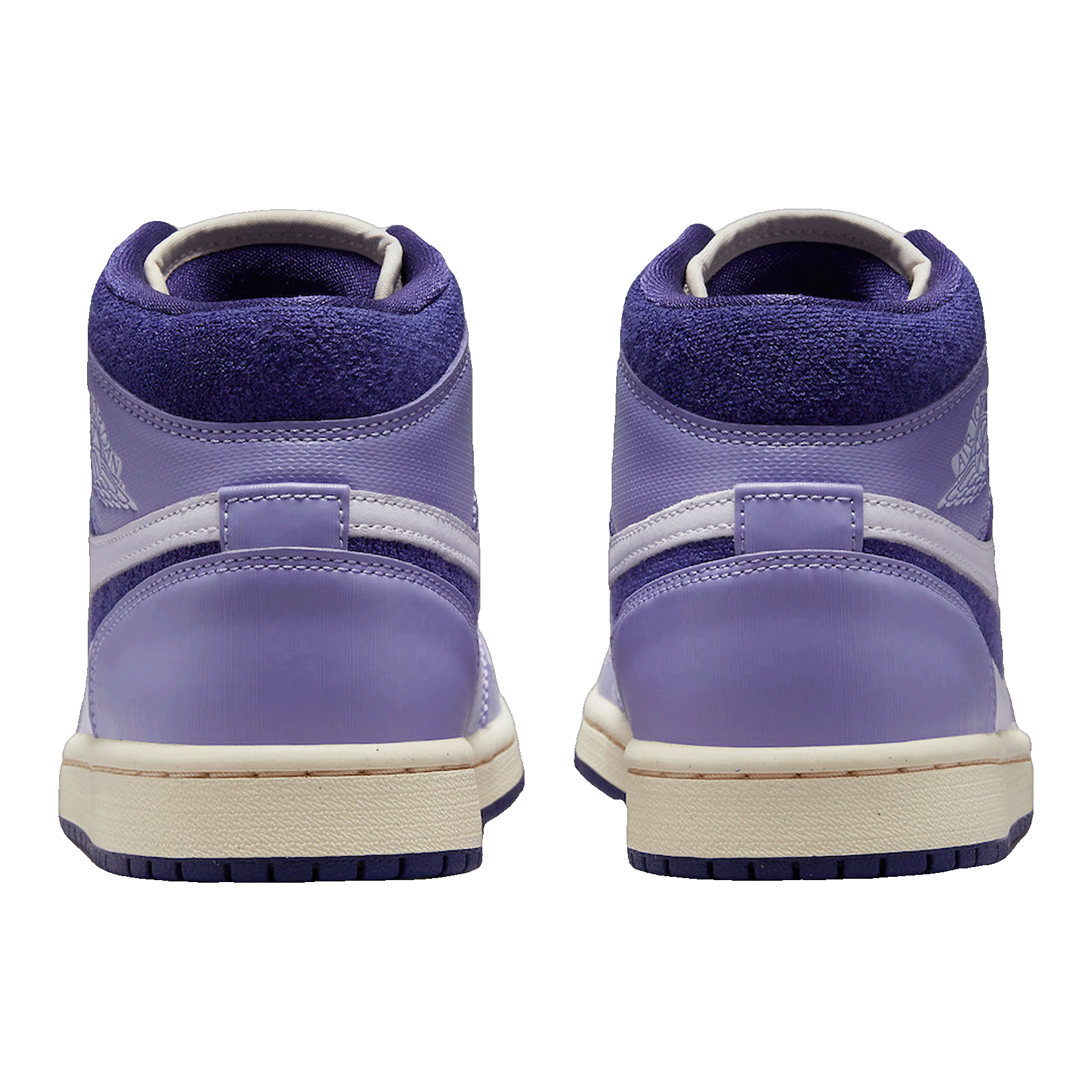 Nike Air Jordan 1 Mid SE Chenille Sky J Light Purple (W) Back
