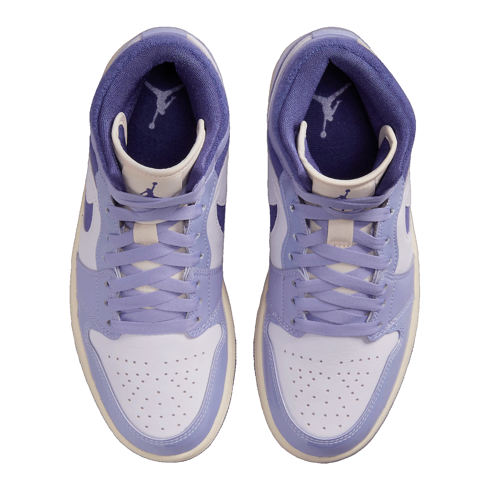 Nike Air Jordan 1 Mid SE Chenille Sky J Light Purple (W) Oben
