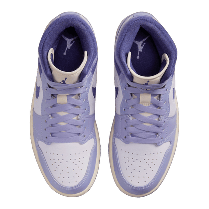 Nike Air Jordan 1 Mid SE Chenille Sky J Light Purple (W) Oben