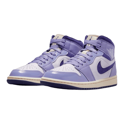 Nike Air Jordan 1 Mid SE Chenille Sky J Light Purple (W) Side