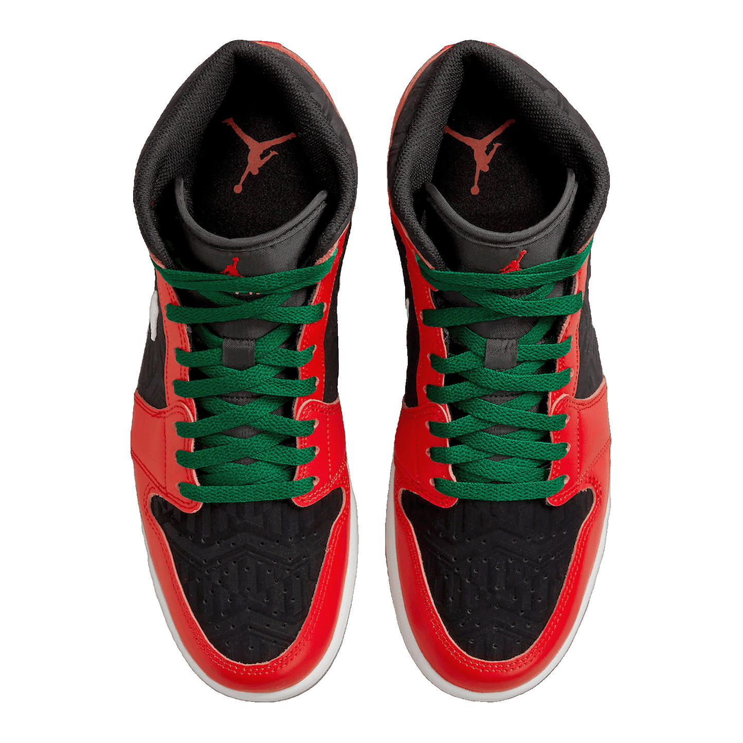 Nike Air Jordan 1 Mid SE Christmas (GS) Oben