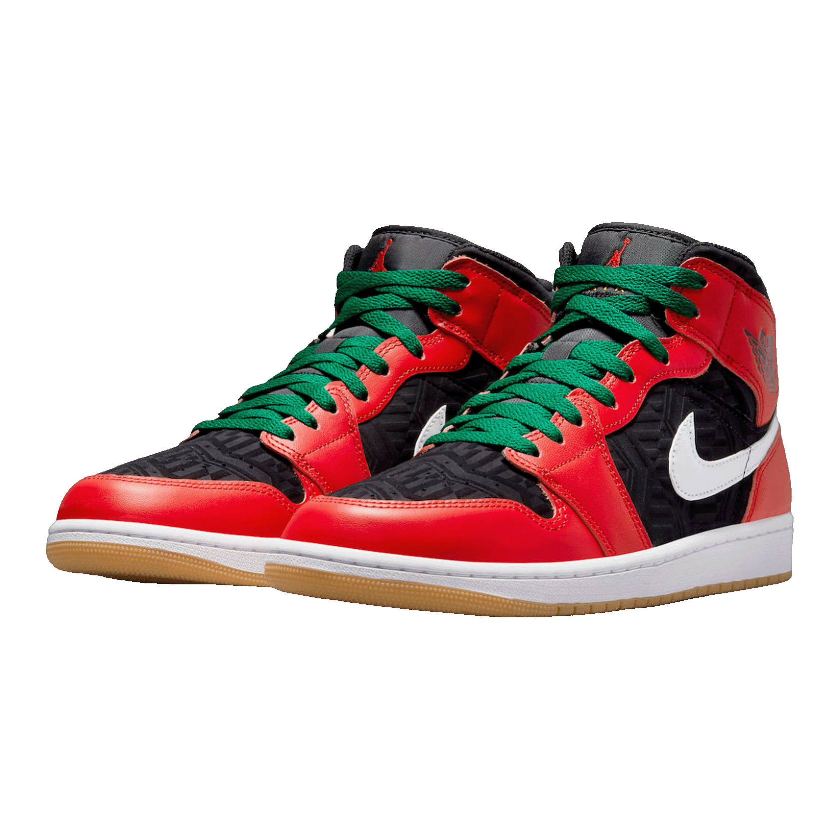 Nike Air Jordan 1 Mid SE Christmas (GS) Side