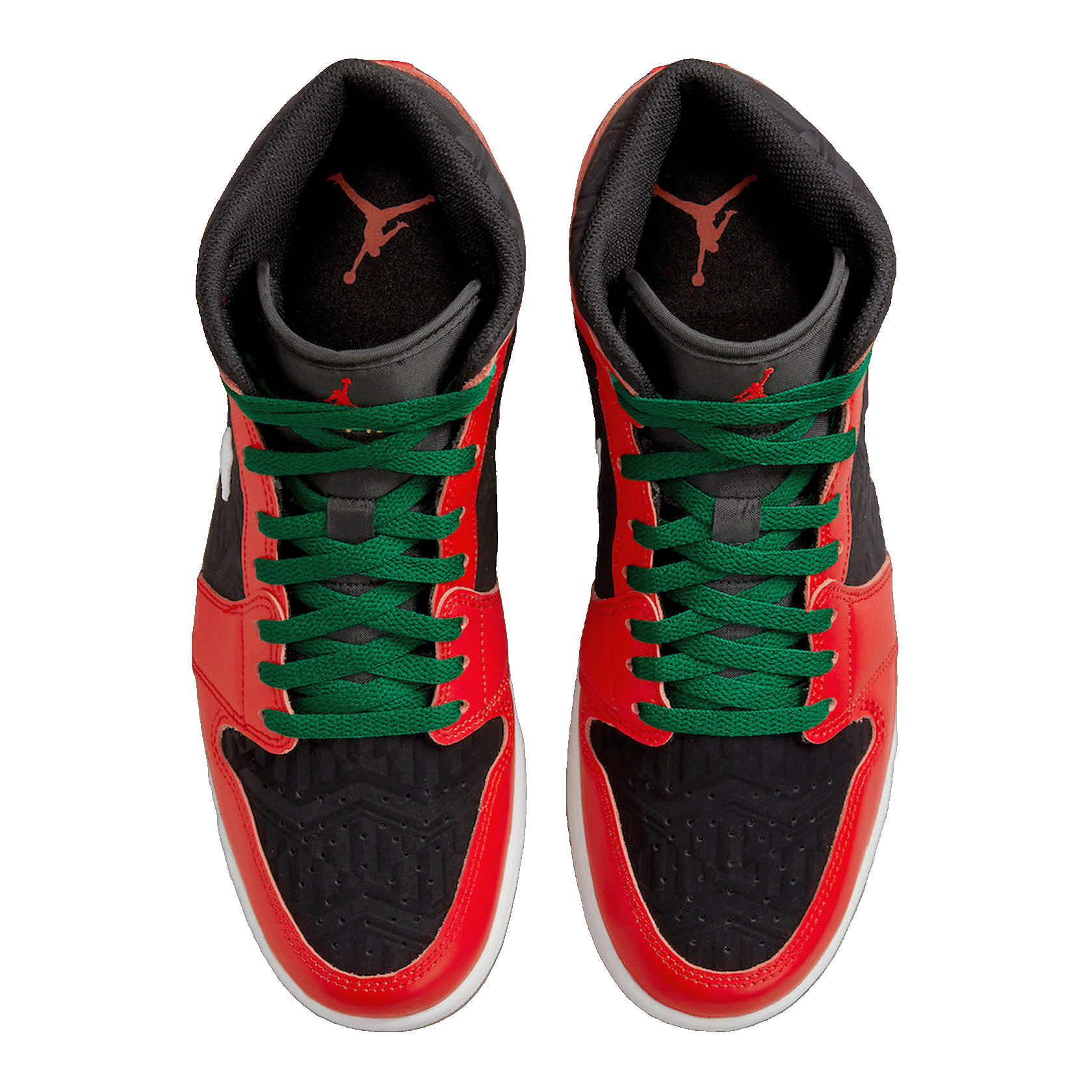 Nike Air Jordan 1 Mid SE Christmas Oben