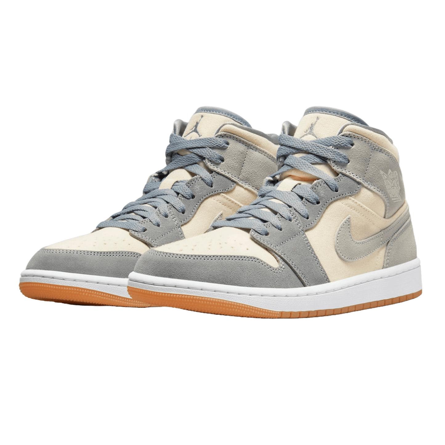 Nike Air Jordan 1 Mid SE Coconut Milk Particle Grey Side