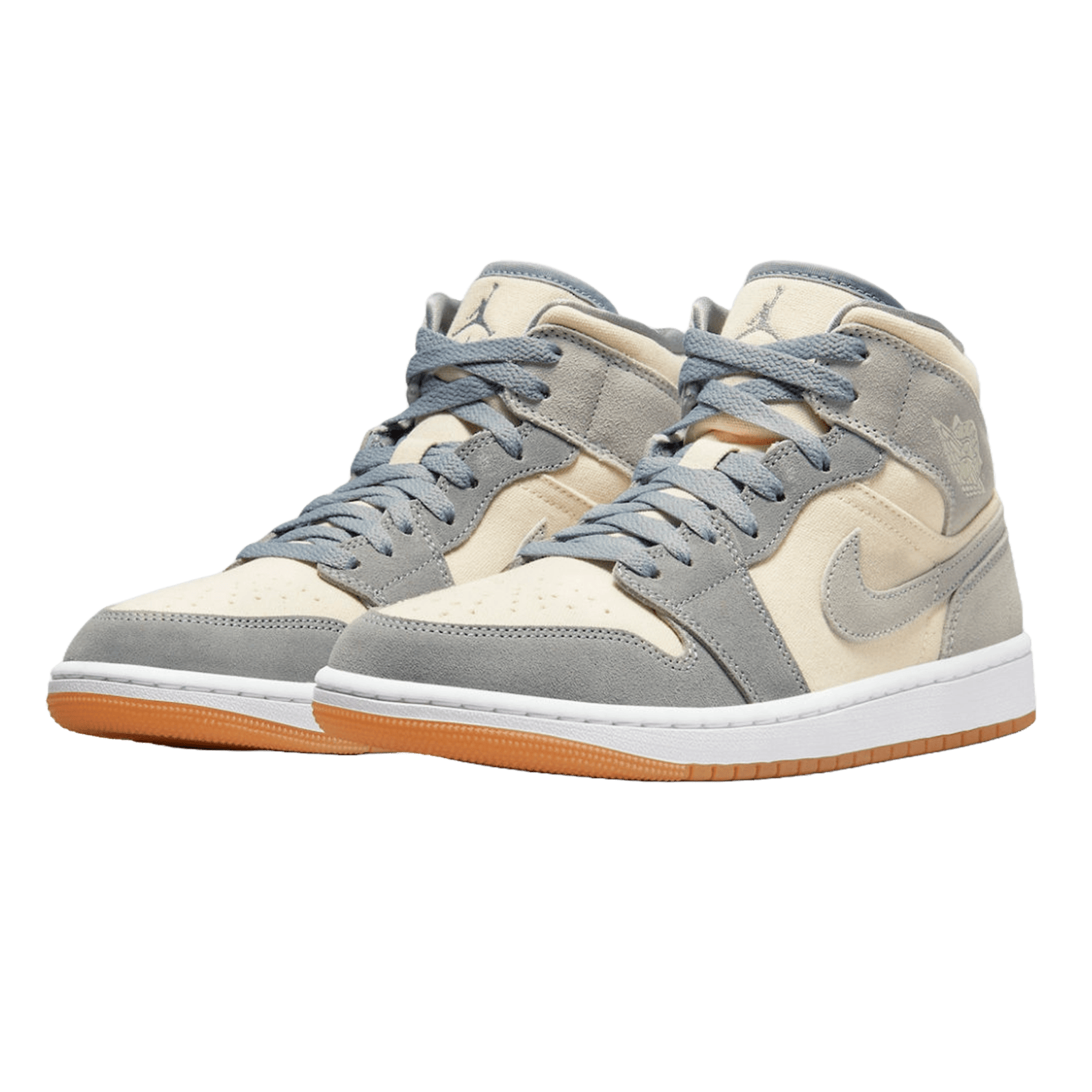 Nike Air Jordan 1 Mid SE Coconut Milk Particle Grey Side