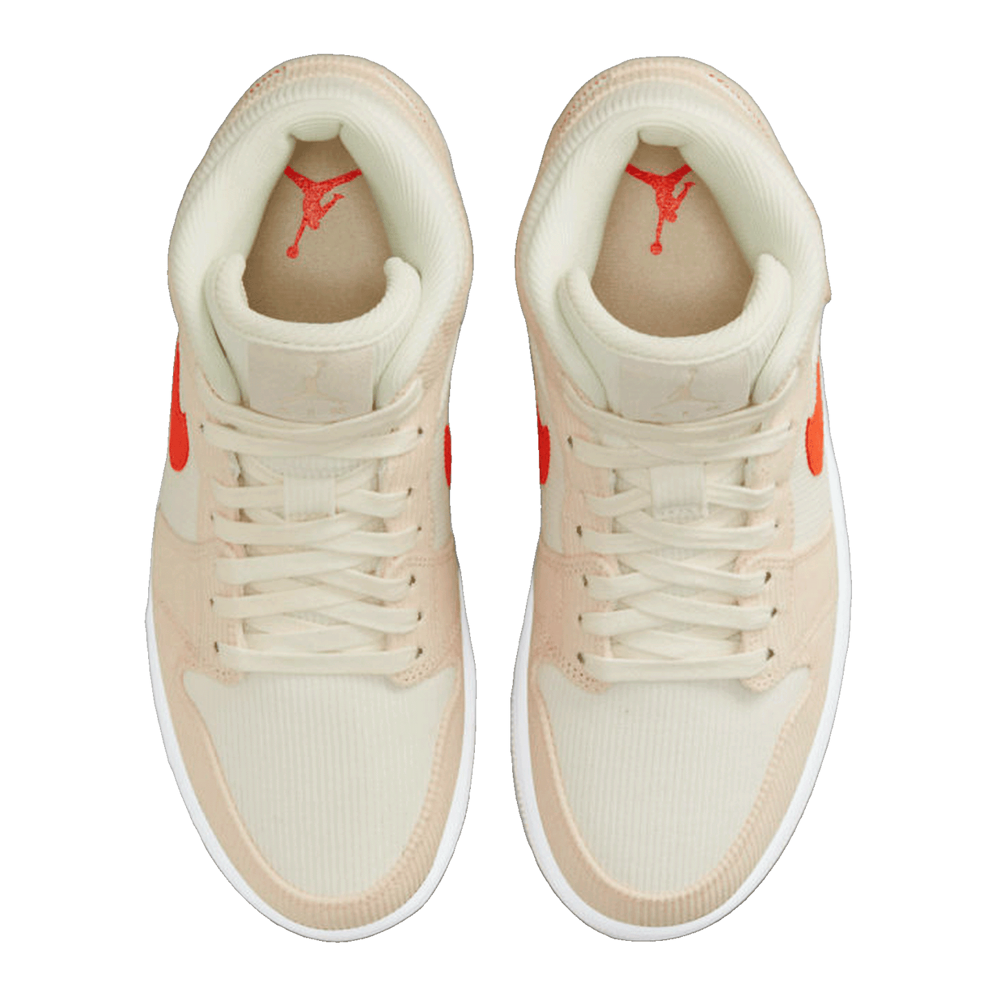 Nike Air Jordan 1 Mid SE Corduroy Sail Oben