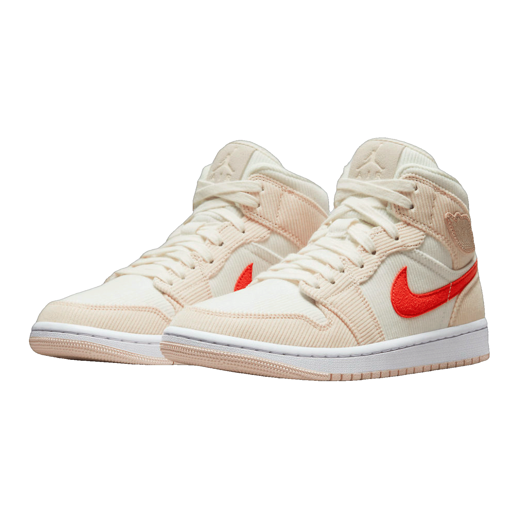 Nike Air Jordan 1 Mid SE Corduroy Sail Side