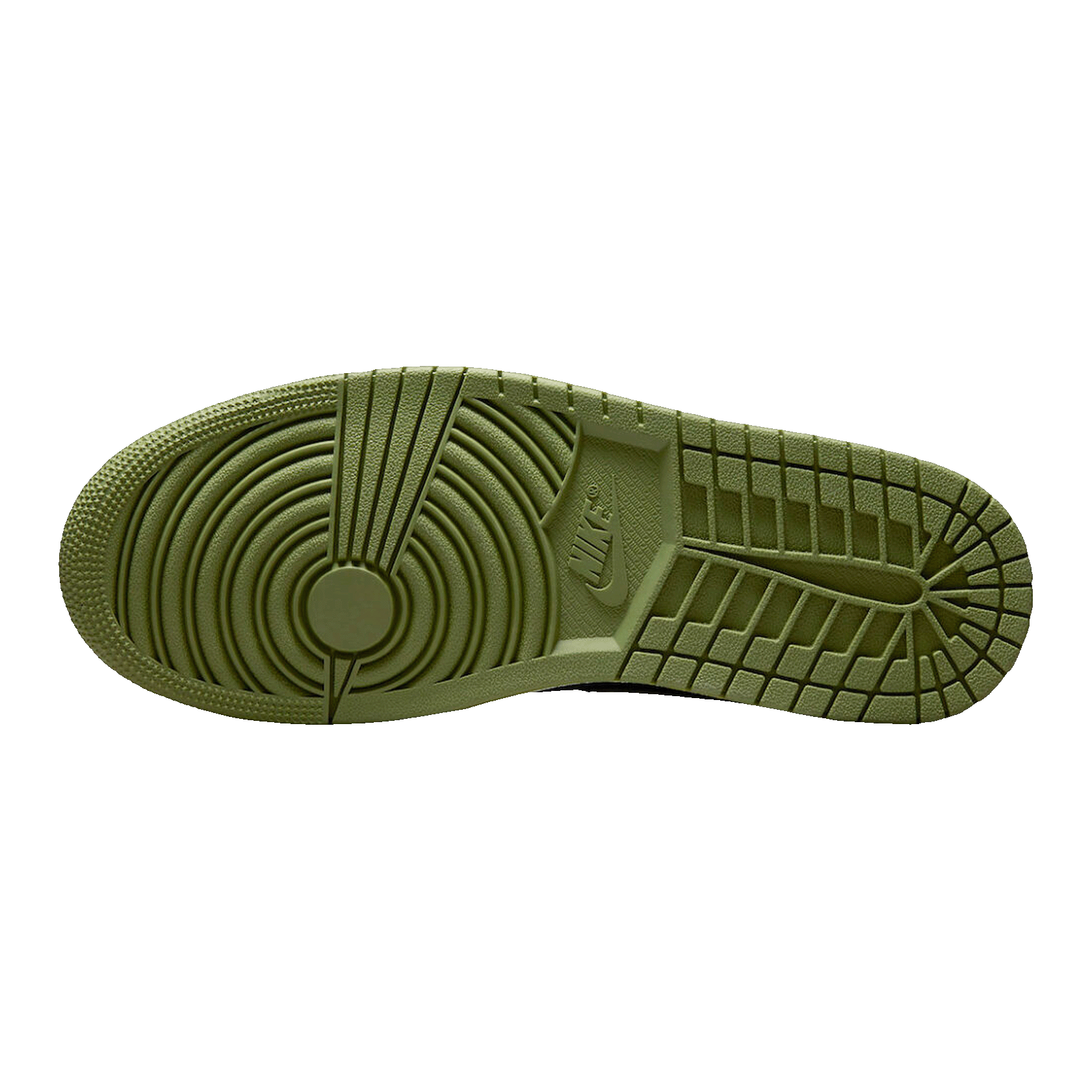 Nike Air Jordan 1 Mid SE Craft Anthracite Light Olive (GS) Sohle