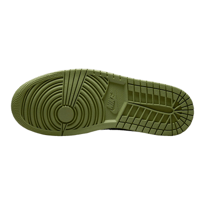 Nike Air Jordan 1 Mid SE Craft Anthracite Light Olive (GS) Sohle