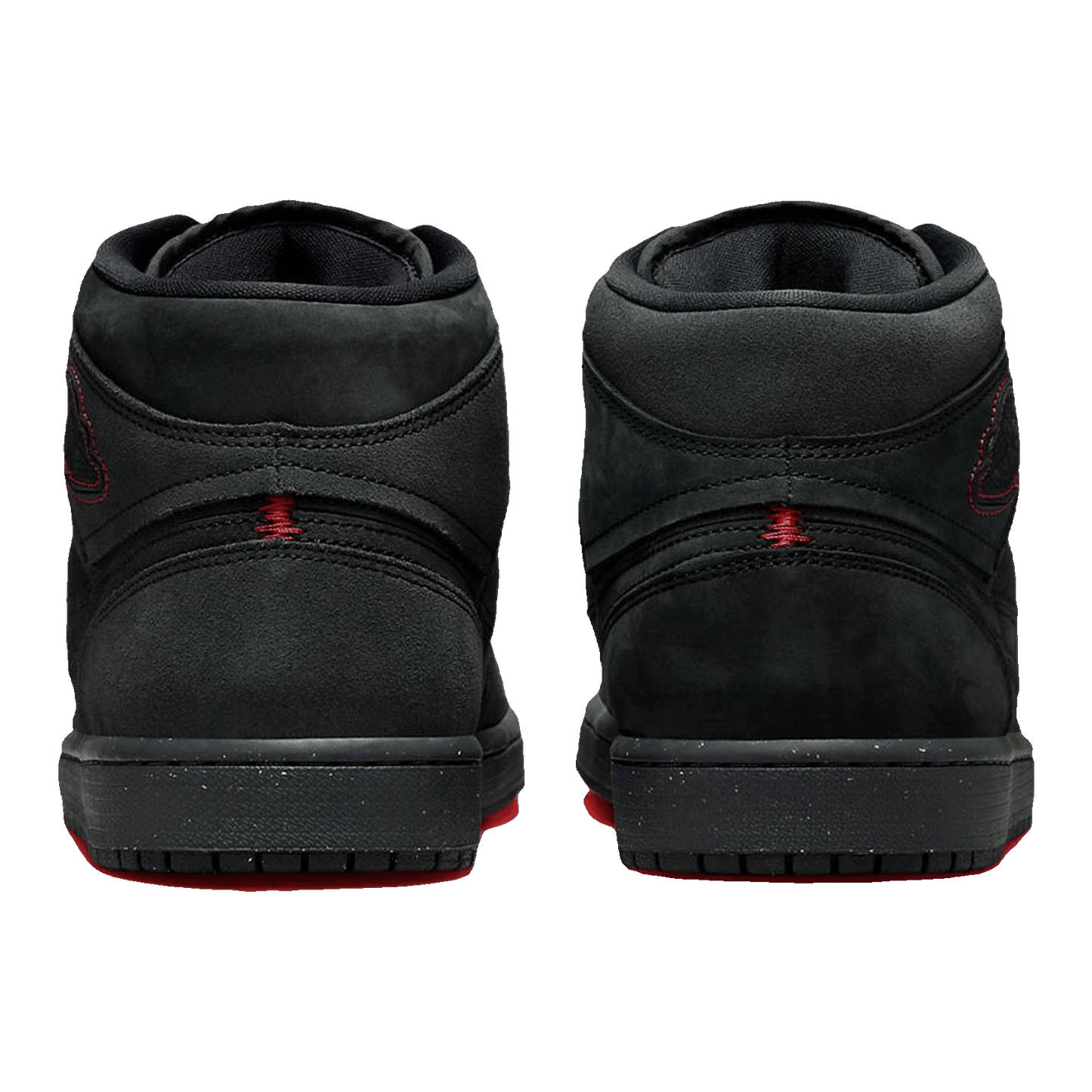Nike Air Jordan 1 Mid SE Craft Dark Smoke Red Back