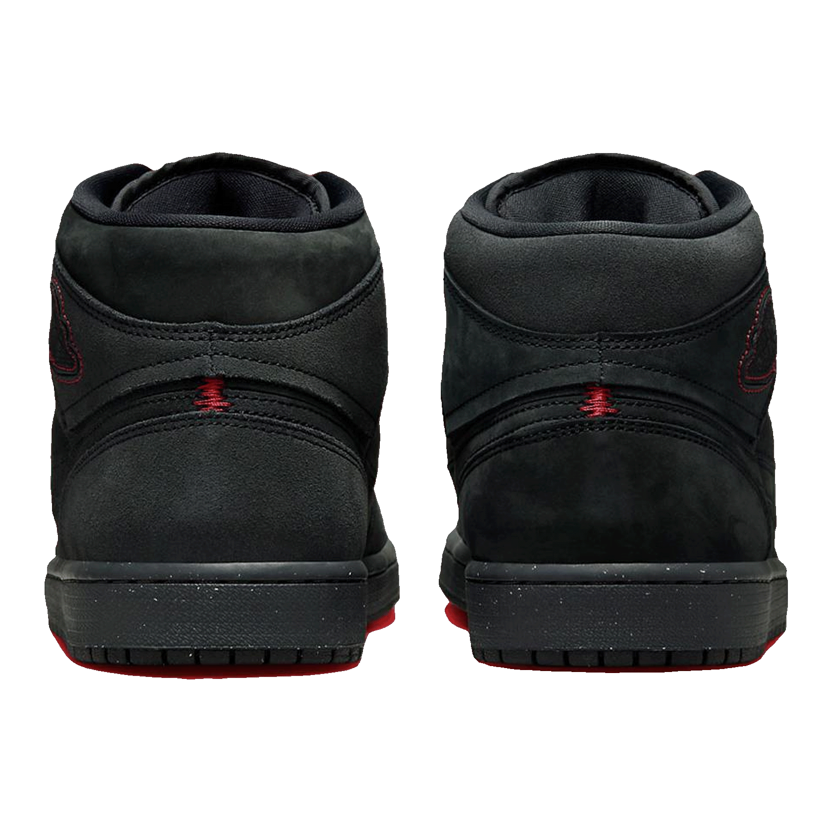 Nike Air Jordan 1 Mid SE Craft Dark Smoke Red Back