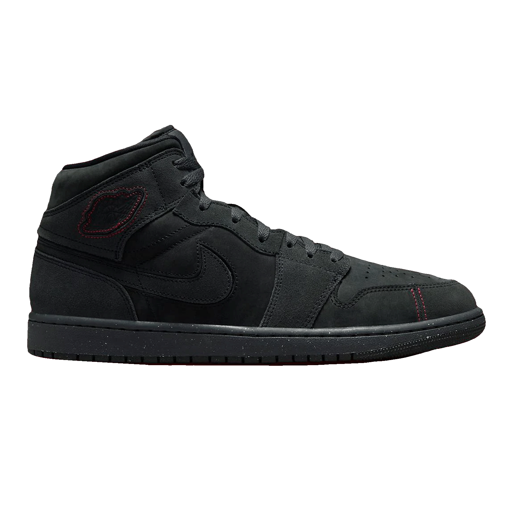 Nike Air Jordan 1 Mid SE Craft Dark Smoke Red (GS)
