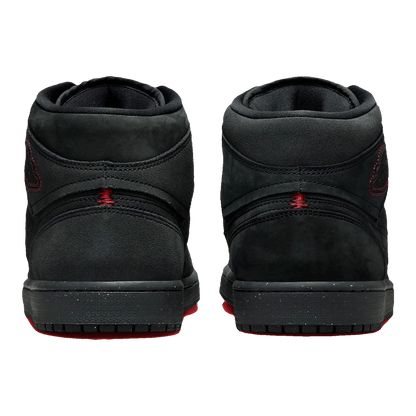 Nike Air Jordan 1 Mid SE Craft Dark Smoke Red (GS) Back