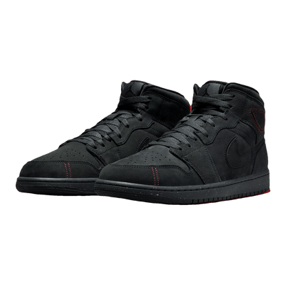 Nike Air Jordan 1 Mid SE Craft Dark Smoke Red (GS) Side