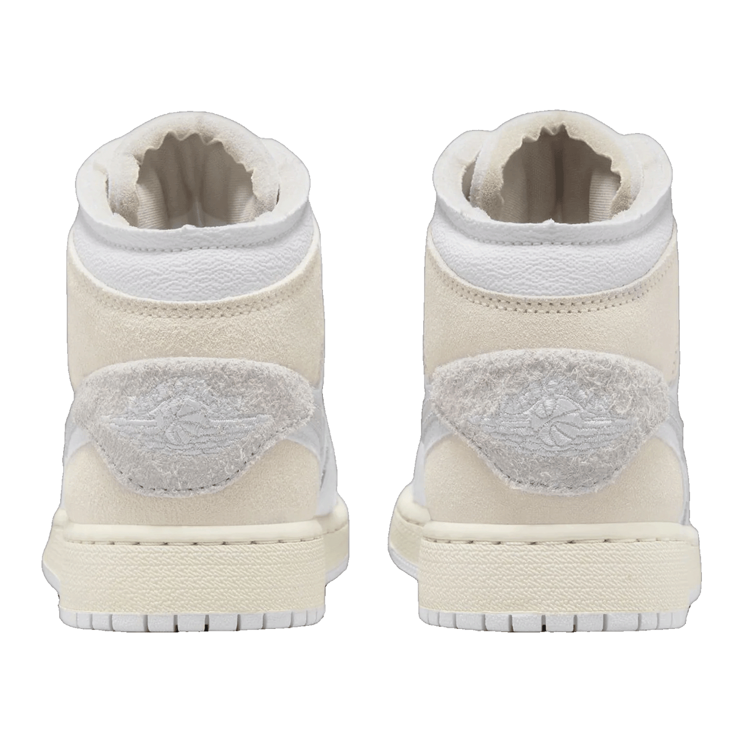 Nike Air Jordan 1 Mid SE Craft Inside Out Tech Grey (GS) Back