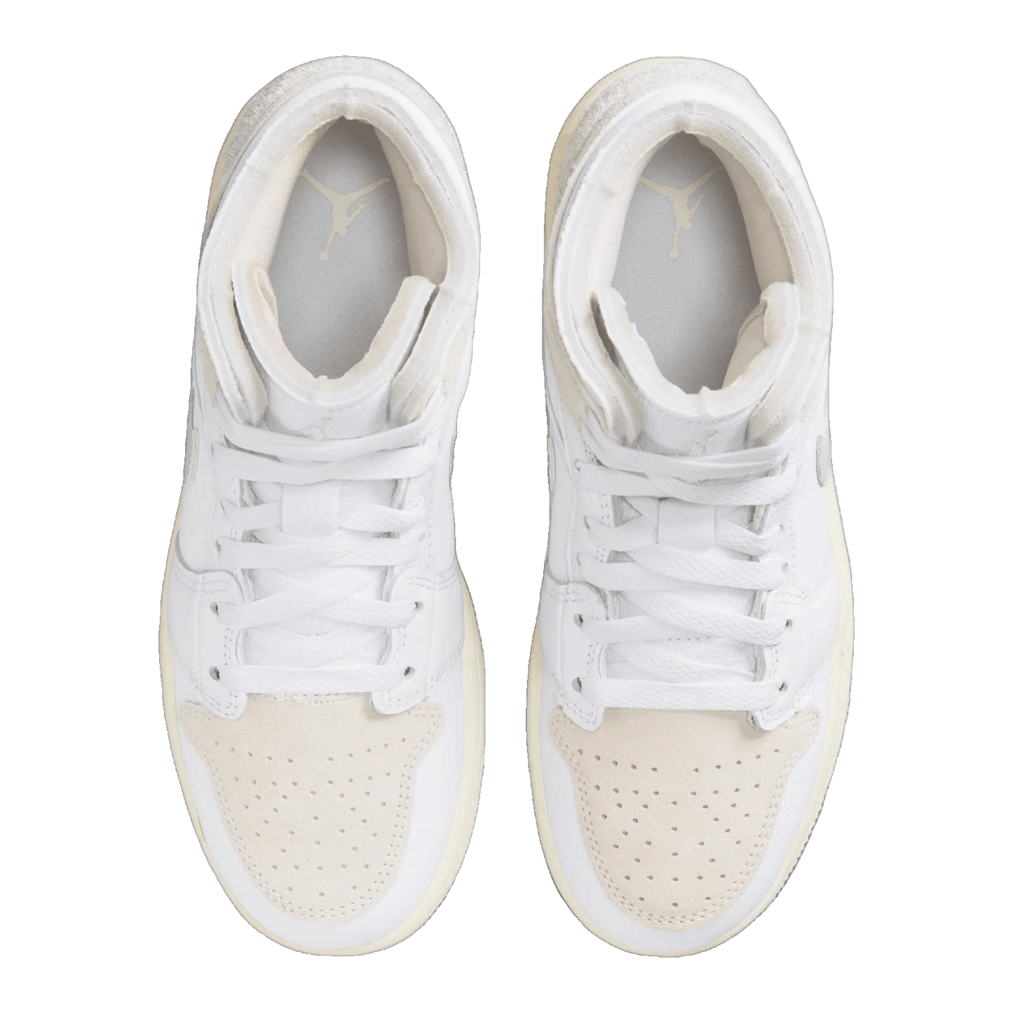 Nike Air Jordan 1 Mid SE Craft Inside Out Tech Grey (GS) Oben