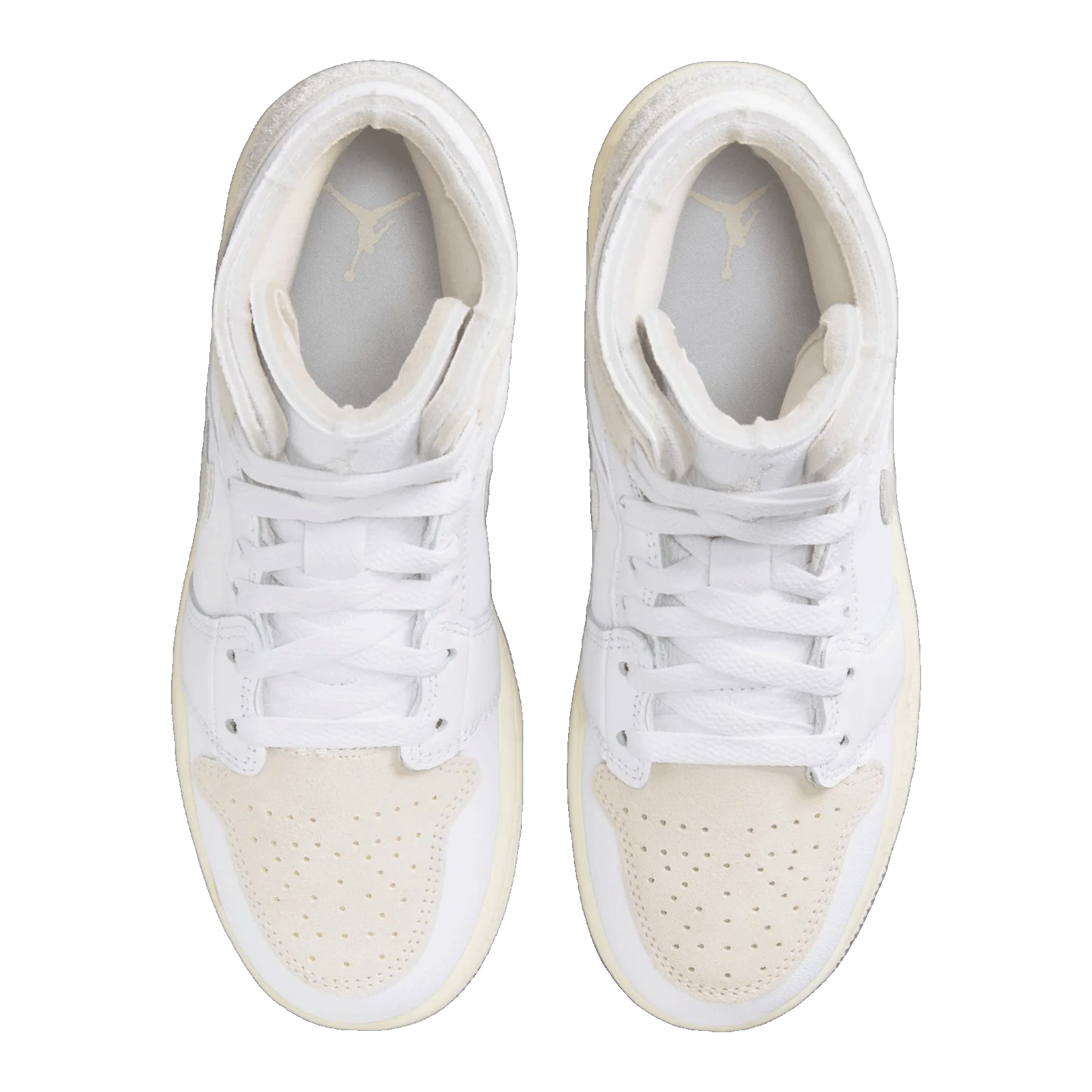 Nike Air Jordan 1 Mid SE Craft Inside Out Tech Grey (GS) Oben