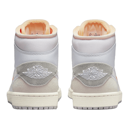 Nike Air Jordan 1 Mid SE Craft Inside Out White Grey (GS) Back
