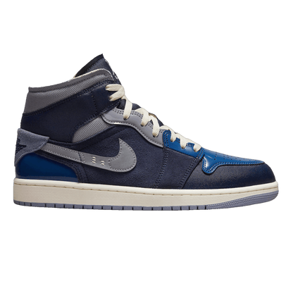 Nike Air Jordan 1 Mid SE Craft Obsidian French Blue Ashen Slate White