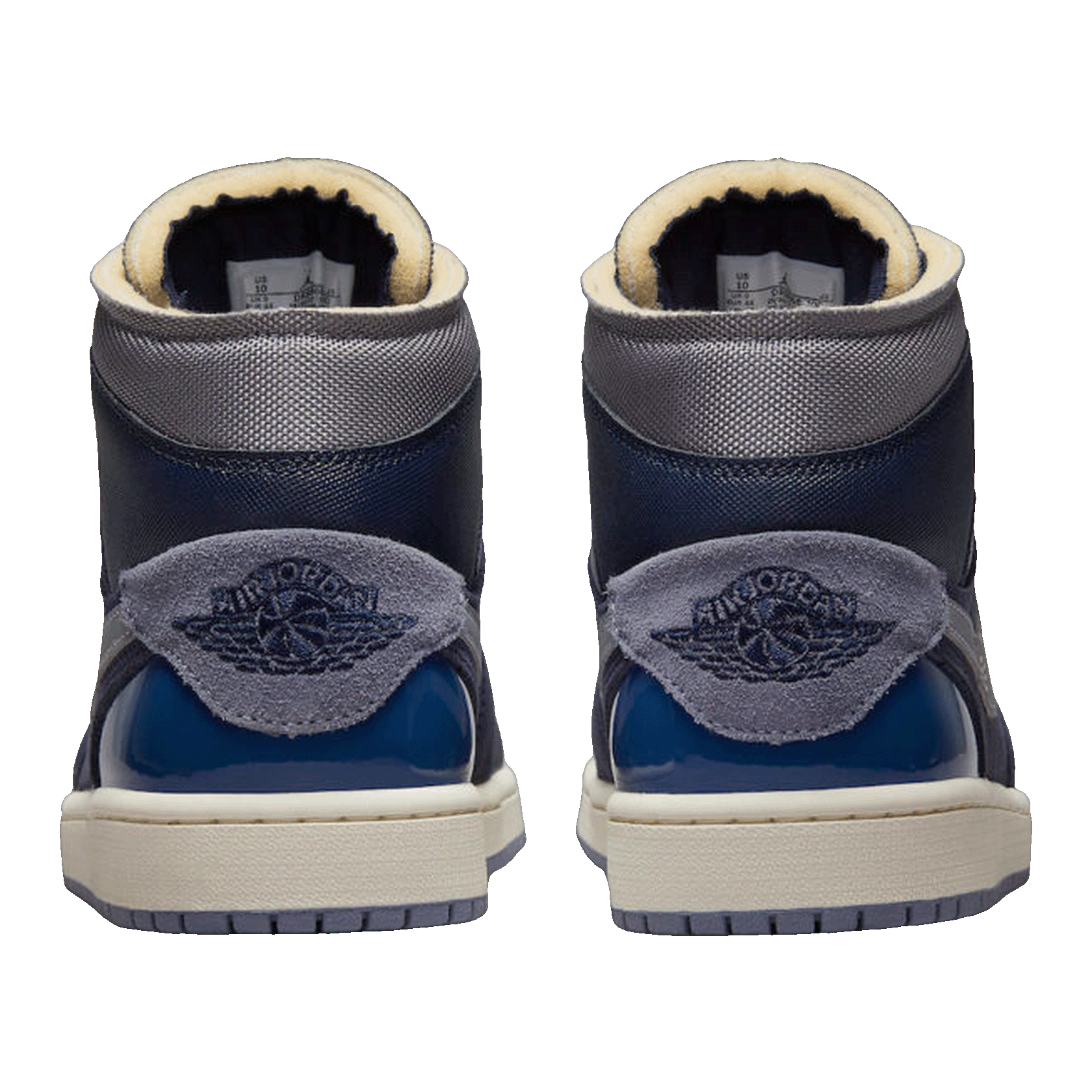 Nike Air Jordan 1 Mid SE Craft Obsidian French Blue Ashen Slate White Back