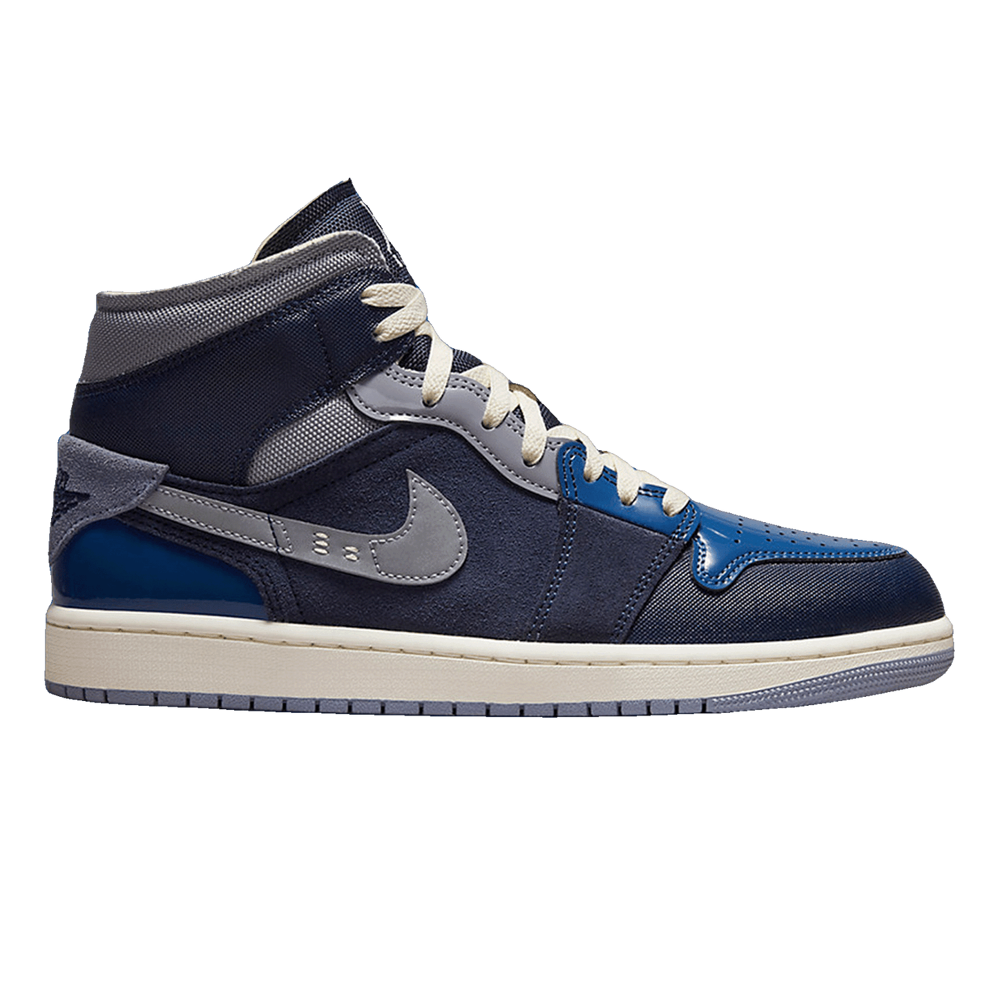 Nike Air Jordan 1 Mid SE Craft Obsidian (GS)