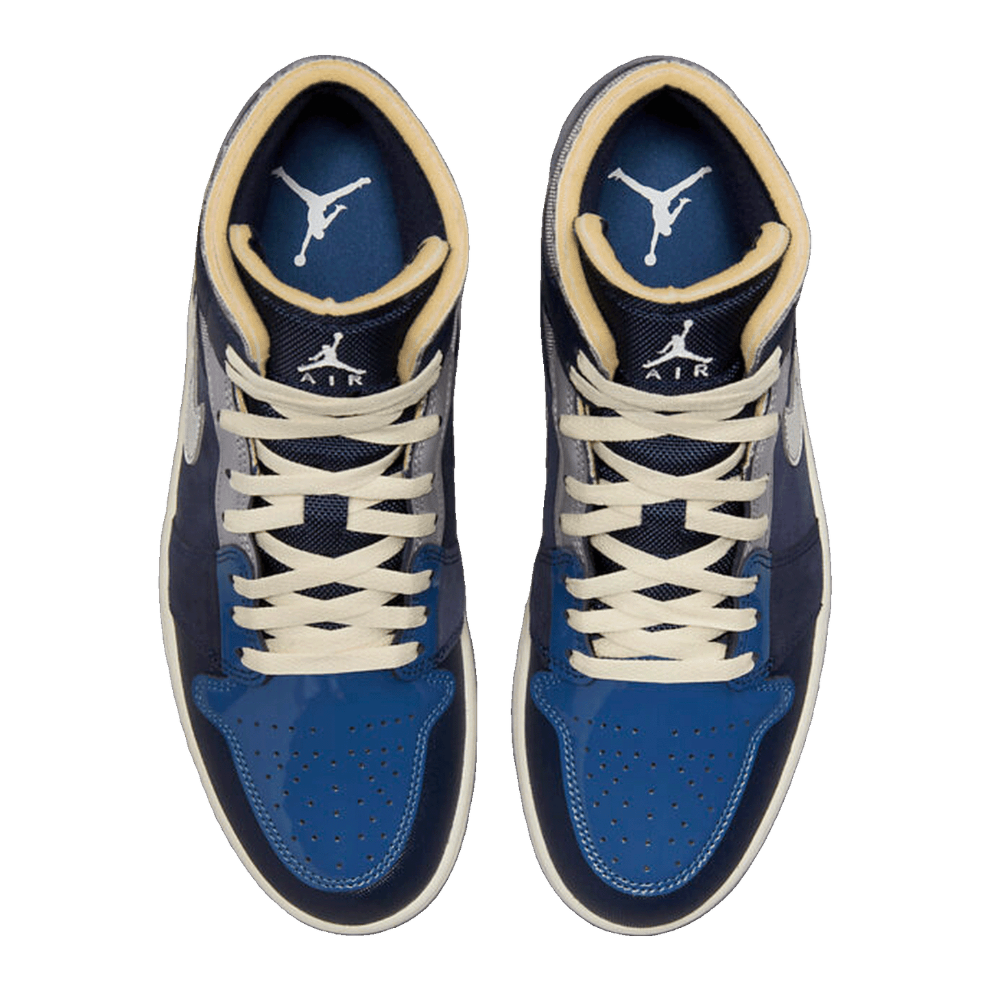 Nike Air Jordan 1 Mid SE Craft Obsidian (GS) Oben