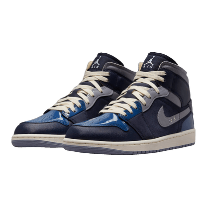 Nike Air Jordan 1 Mid SE Craft Obsidian (GS) Side