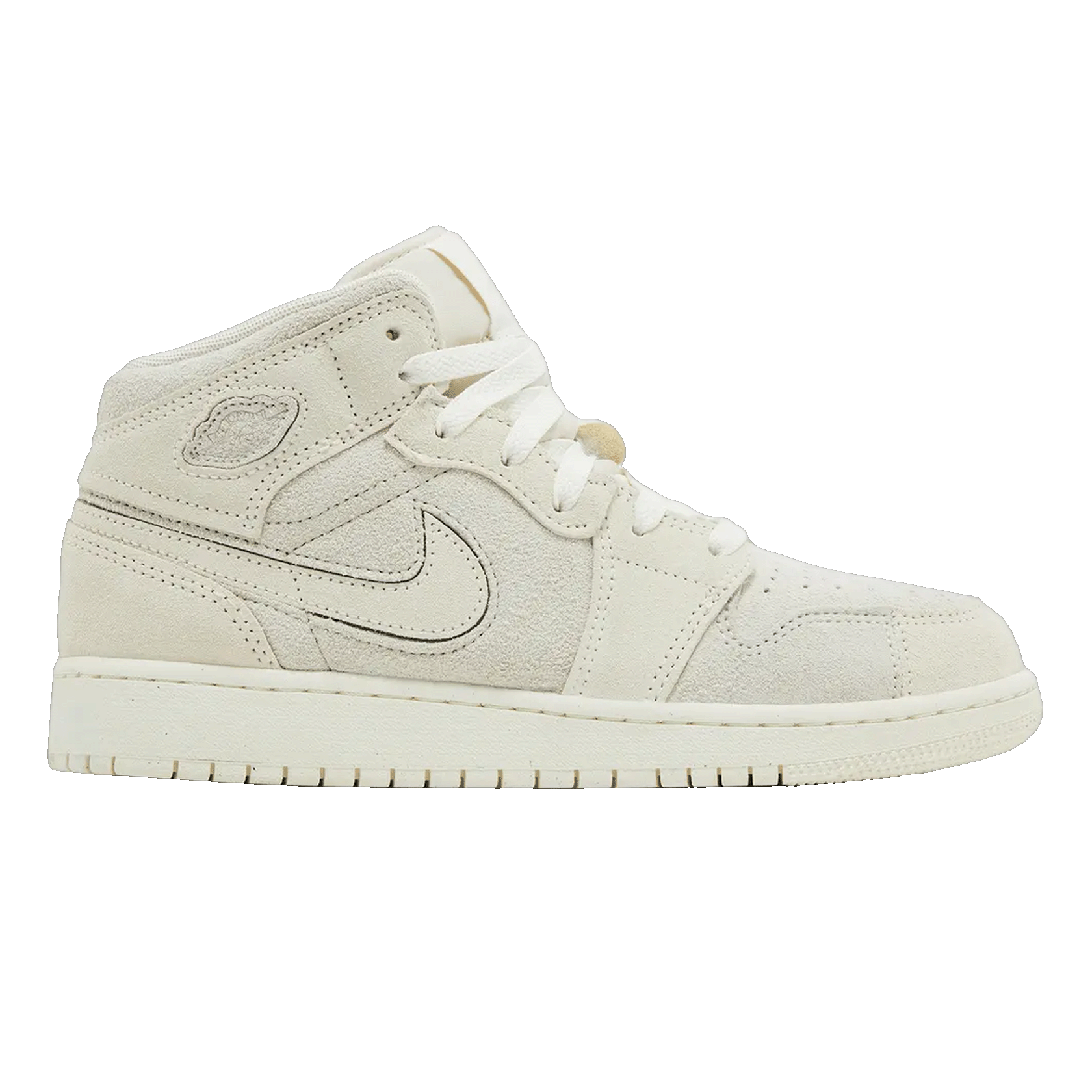 Nike Air Jordan 1 Mid SE Craft Pale Ivory (GS)