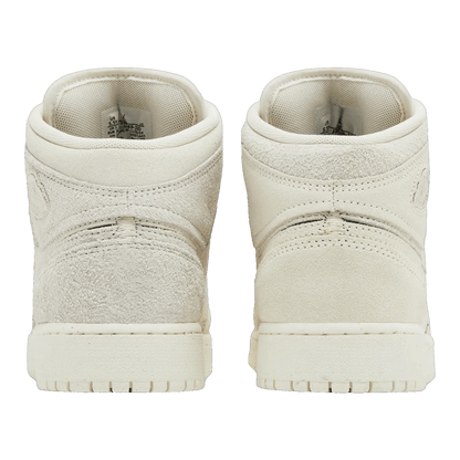 Nike Air Jordan 1 Mid SE Craft Pale Ivory (GS) Back
