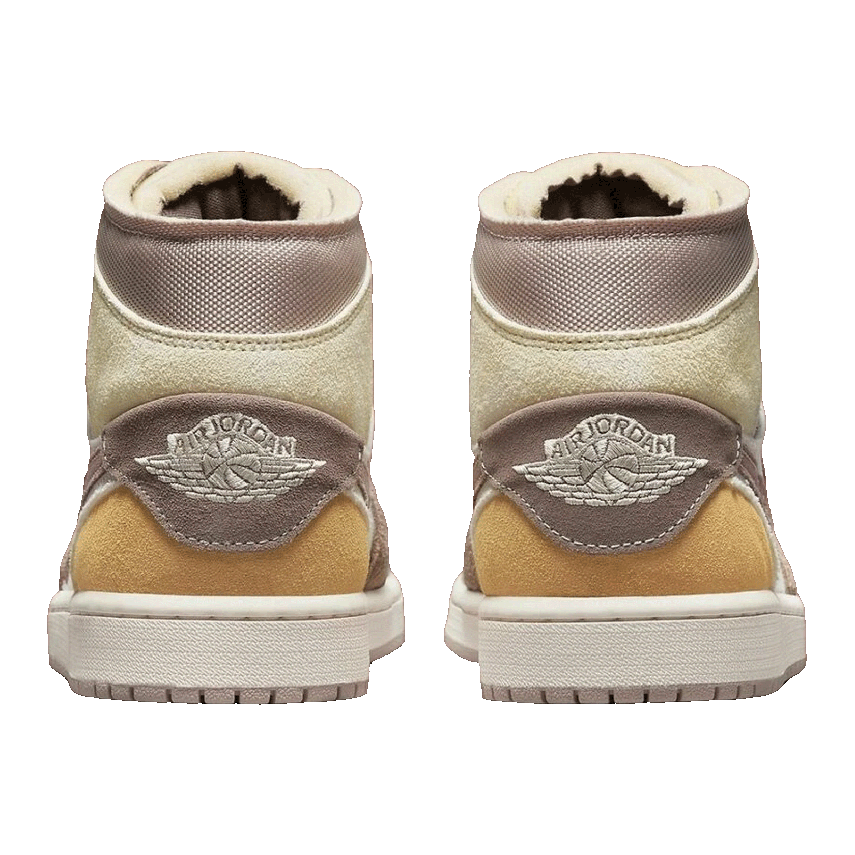 Nike Air Jordan 1 Mid SE Craft White Cement Grey Black