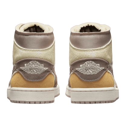 Nike Air Jordan 1 Mid SE Craft White Cement Grey Black