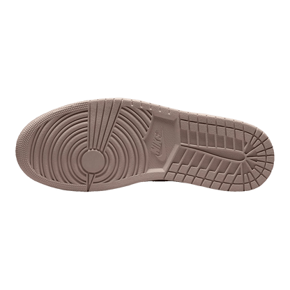 Nike Air Jordan 1 Mid SE Craft White Cement Grey Black Sohle