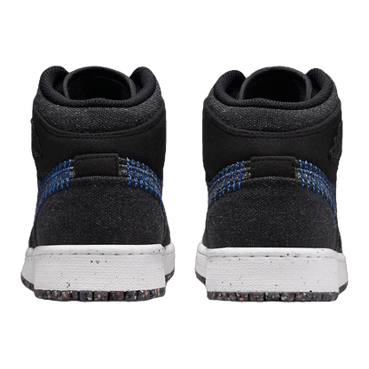 Nike Air Jordan 1 Mid SE Crater Black (GS) Back