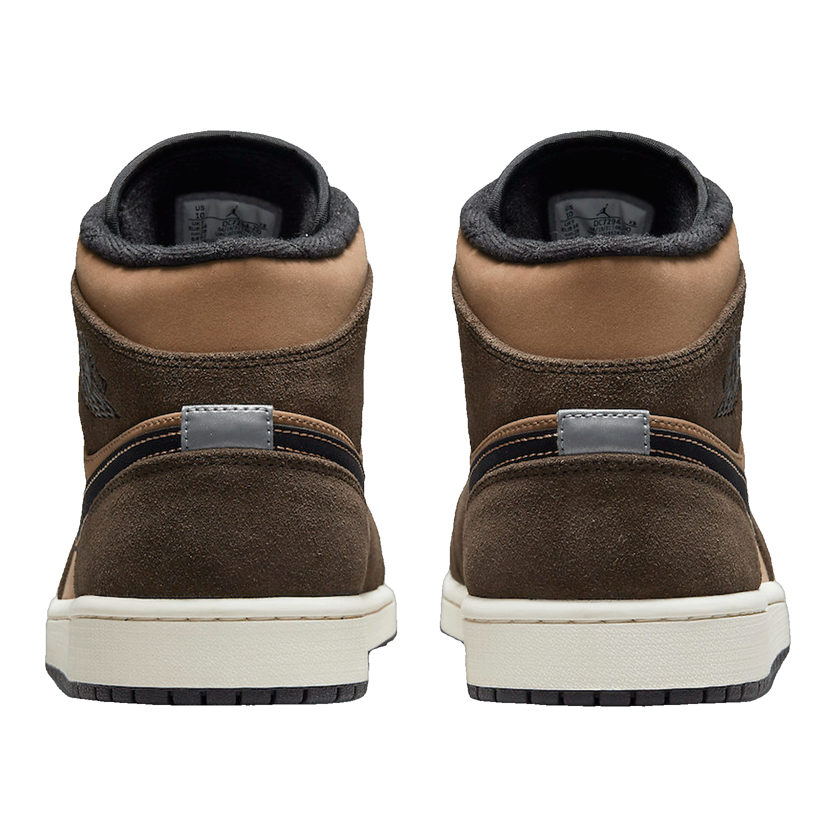 Nike Air Jordan 1 Mid SE Dark Chocolate Back