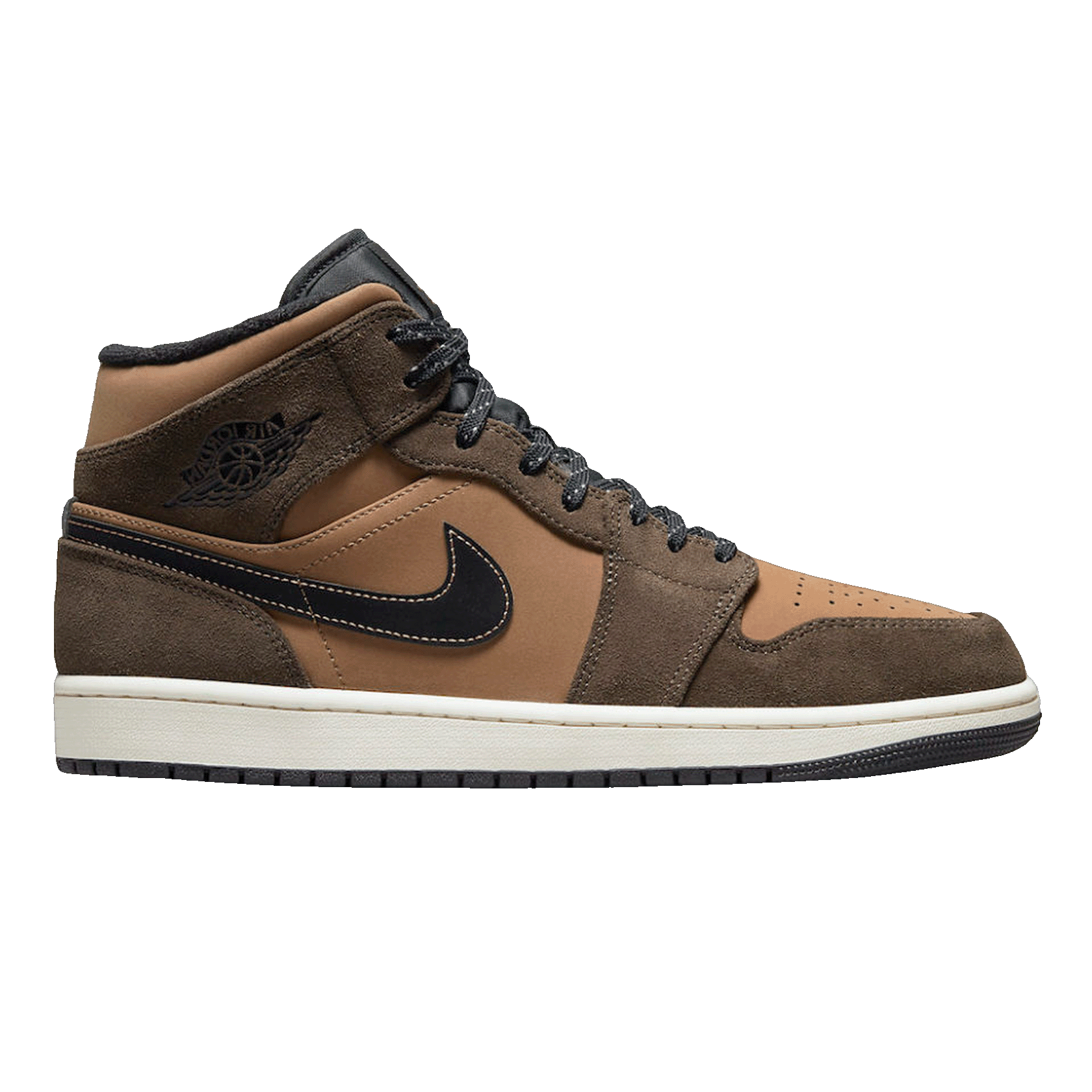 Nike Air Jordan 1 Mid SE Dark Chocolate (GS)