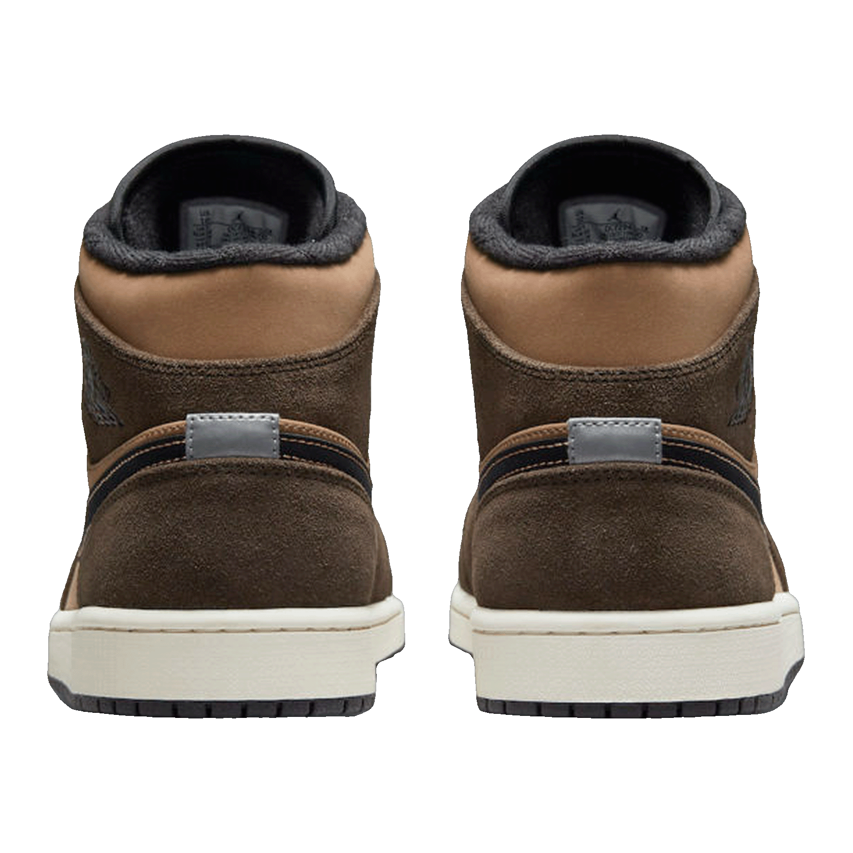 Nike Air Jordan 1 Mid SE Dark Chocolate (GS) Back