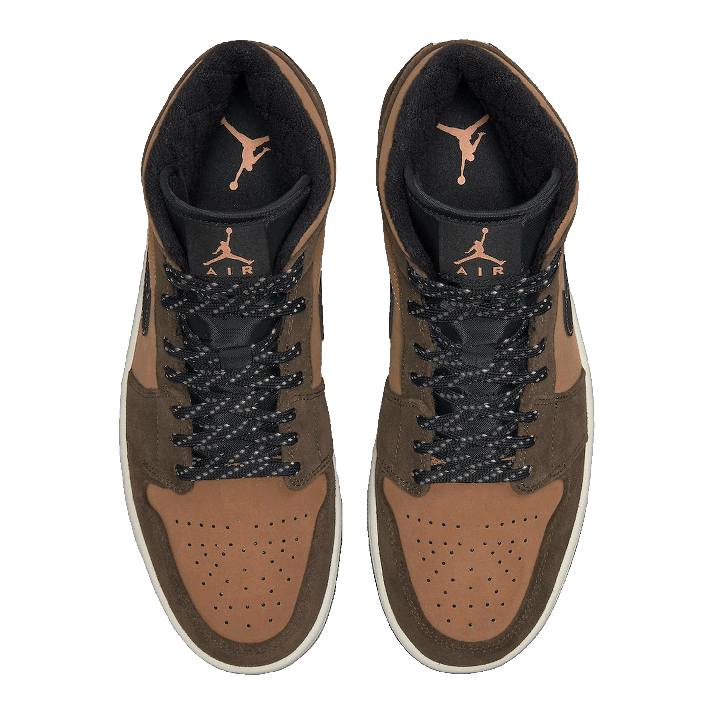 Nike Air Jordan 1 Mid SE Dark Chocolate Oben