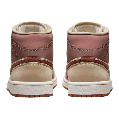 Nike Air Jordan 1 Mid SE Dark Pony Smoky Mauve (W) Back