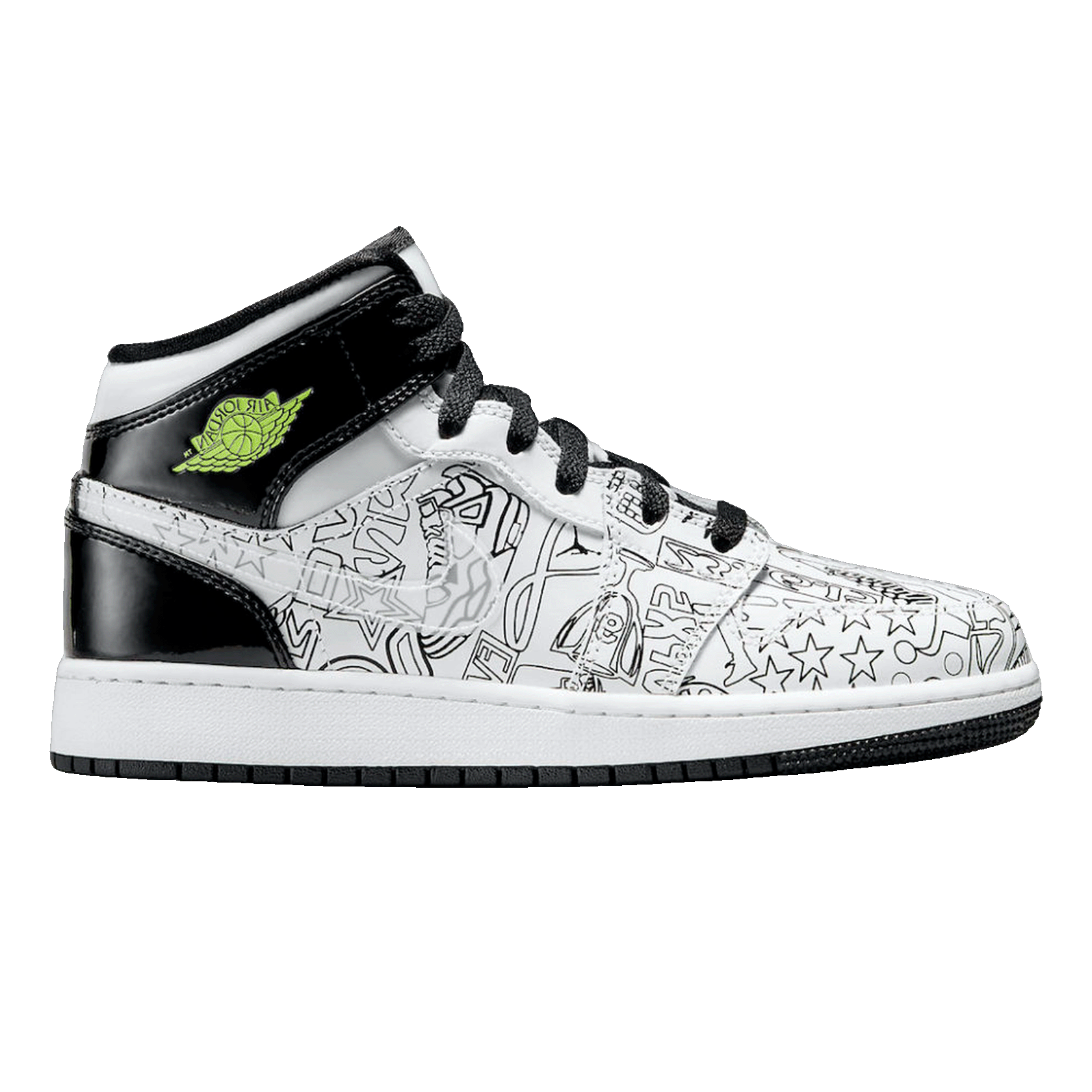 Nike Air Jordan 1 Mid SE DIY (GS)