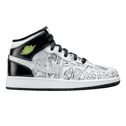 Nike Air Jordan 1 Mid SE DIY (GS)