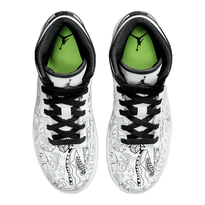 Nike Air Jordan 1 Mid SE DIY (GS) Oben