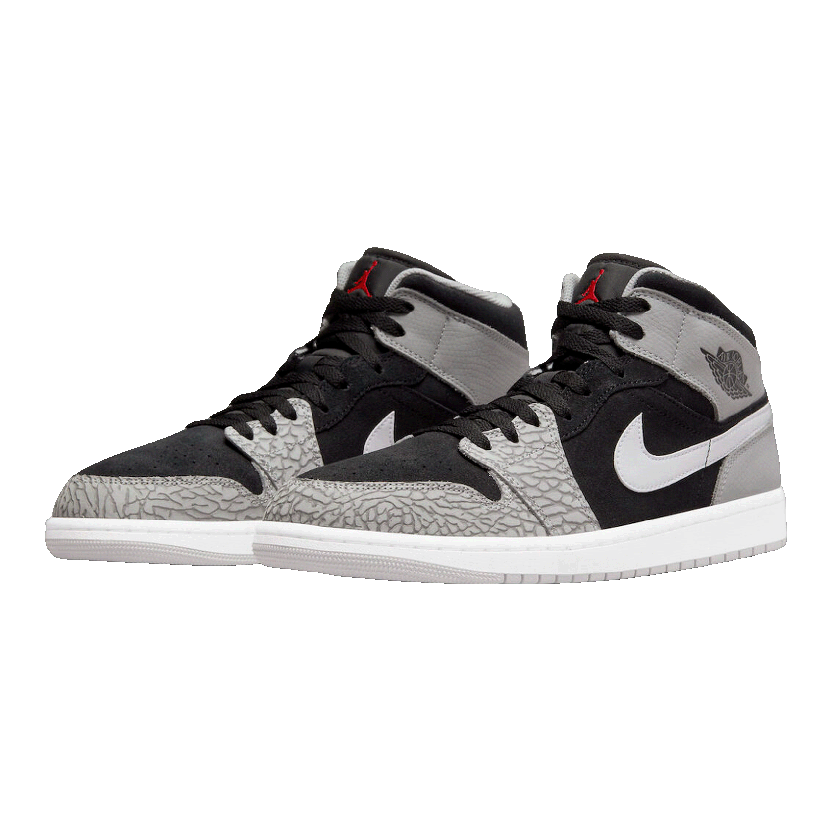 Nike Air Jordan 1 Mid SE Elephant Print Side