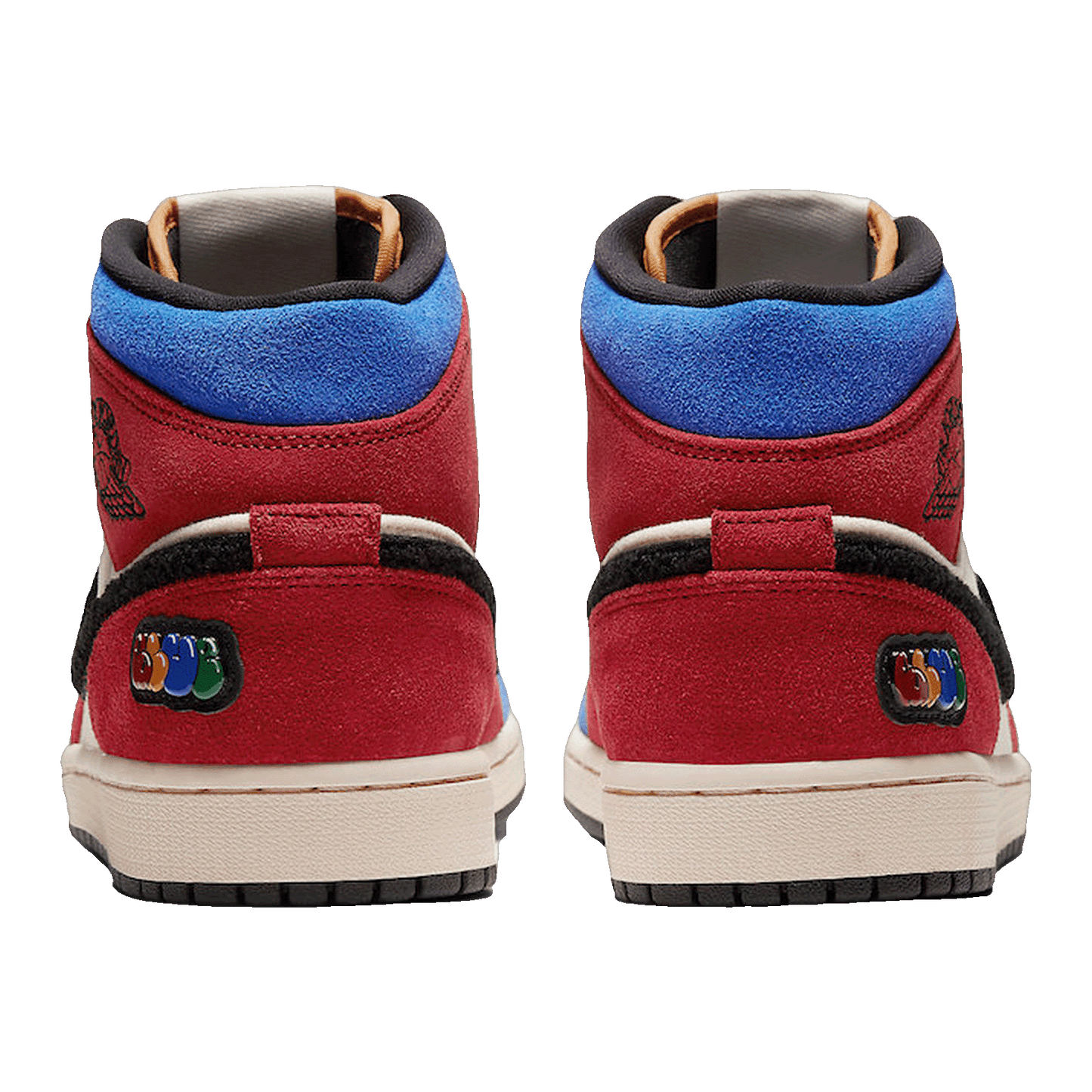 Nike Air Jordan 1 Mid SE Fearless Blue the Great Back