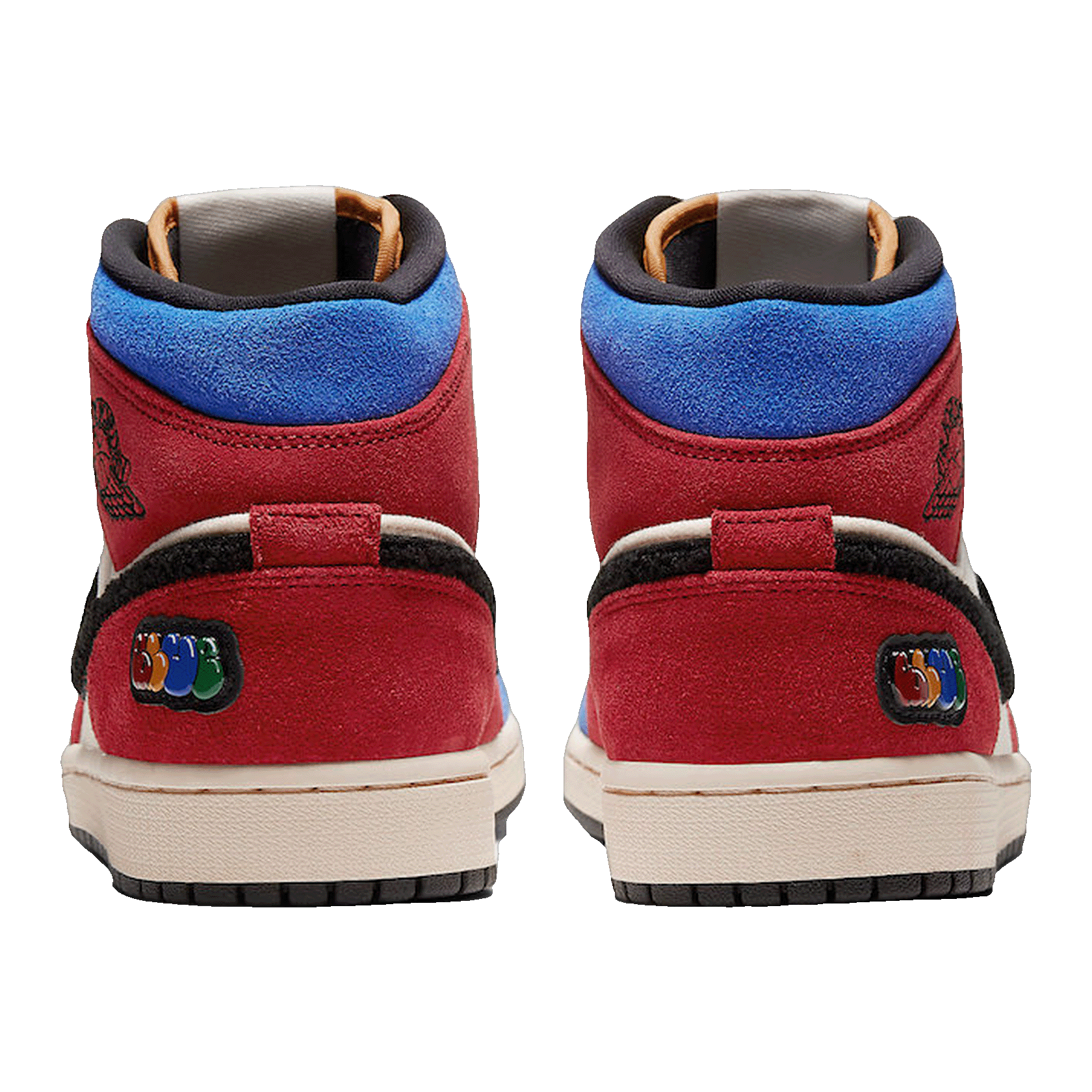 Nike Air Jordan 1 Mid SE Fearless Blue the Great Back