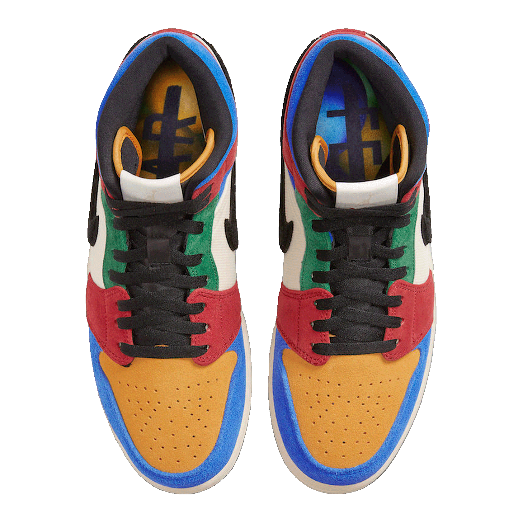 Nike Air Jordan 1 Mid SE Fearless Blue the Great Oben