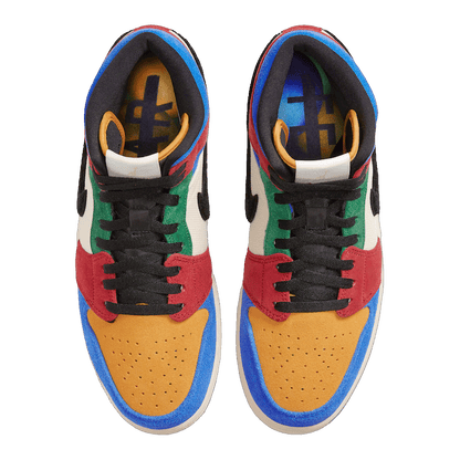 Nike Air Jordan 1 Mid SE Fearless Blue the Great Oben