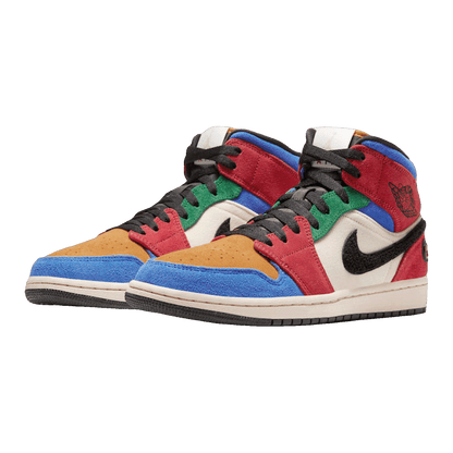 Nike Air Jordan 1 Mid SE Fearless Blue the Great Side