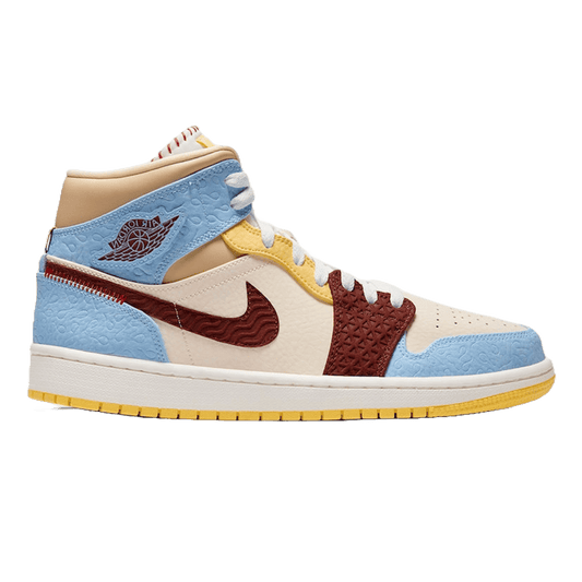 Nike Air Jordan 1 Mid SE Fearless Maison Chateau Rouge